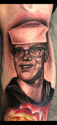 Explore flower arm sleeve tattoo ideas, creative tattoo ideas in Stillwater, available at Anchors End Tattoo of Stillwater Minnesota