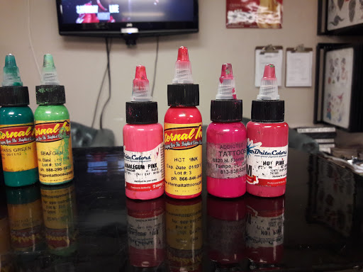 Tattoo Shop «Addicted 2 Tattoos», reviews and photos, 4819 E Busch Blvd #107, Tampa, FL 33617, USA