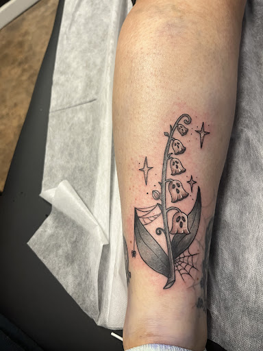 Explore skull hand tattoo ideas, creative tattoo ideas in Red Bank, available at Resilient Visions