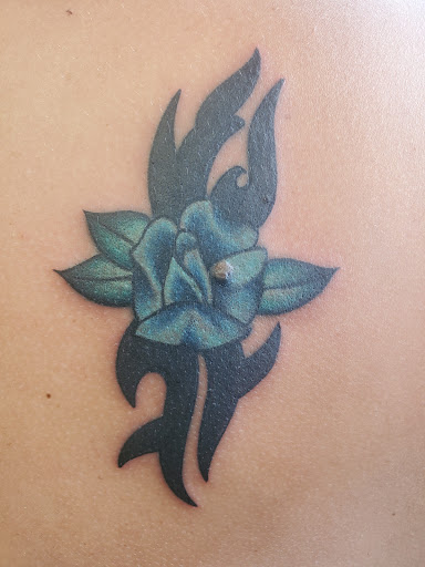 Explore lower leg tattoo ideas, creative tattoo ideas in Farmington, available at Forged in Flesh Tattoo & Piercing