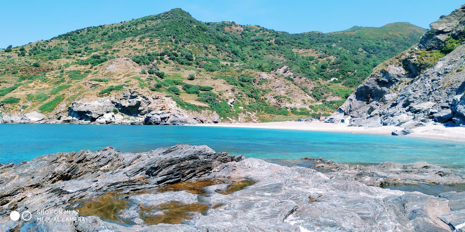 Foto von Kaliani beach mit sehr sauber Sauberkeitsgrad