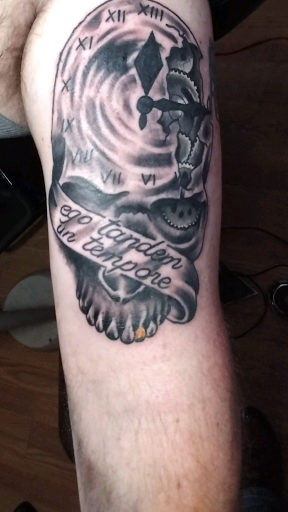 Explore twin tattoos ideas, creative tattoo ideas in Fuquay Varina, available at 401 Tattoo and Antiquities