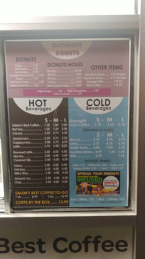 Coffee Shop «Daynight Donuts», reviews and photos, 2234 Fairgrounds Rd NE, Salem, OR 97301, USA