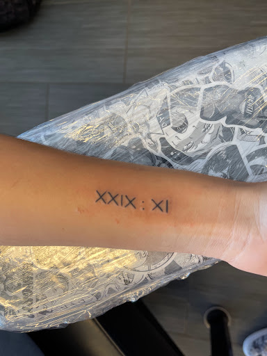 Explore male forearm tattoos ideas, creative tattoo ideas in Palm Harbor, available at Angry Owl Tattoo and Piercing