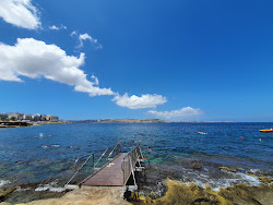 Photo de Buġibba Perched Beach avec un niveau de propreté de très propre