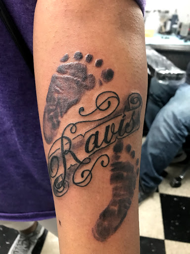 Explore simple skyrim tattoo ideas, creative tattoo ideas in New Bern, available at Ol Skool Tattoos