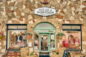 Pug On A Pontoon | Shop The Pug image