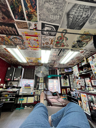 Explore amsterdam tattoo ideas, creative tattoo ideas in Baltimore, available at Saints & Sinners Tattoos (NO piercings)