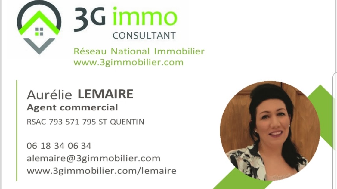 Aurélie Lemaire 3G immo consultant à Villers-Saint-Christophe