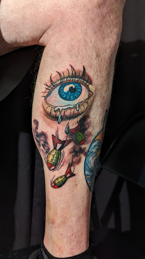 Explore beetle tattoo ideas, creative tattoo ideas in Saint Paul Park, available at Lady Liberty Tattoo