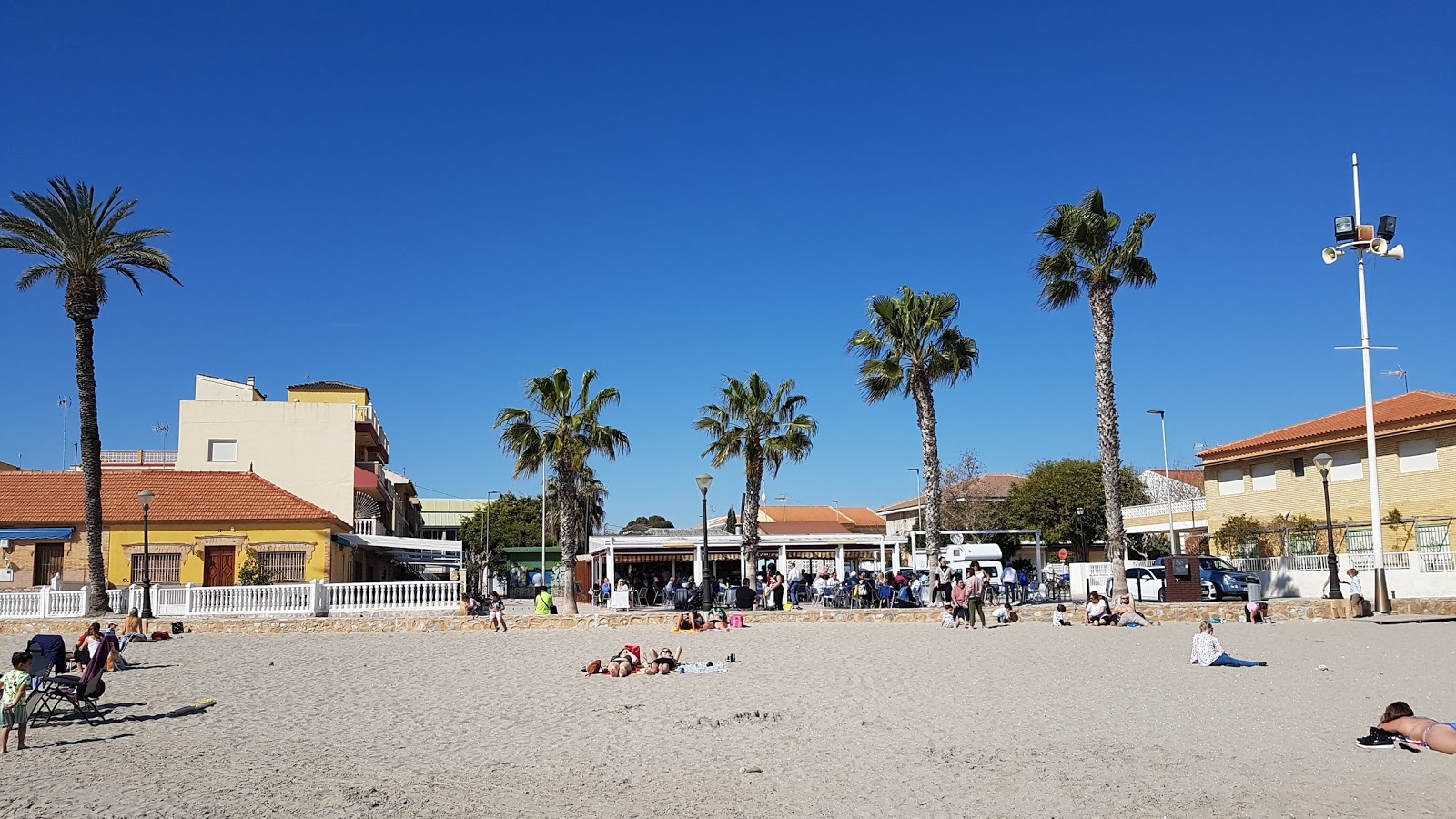Foto av Los Alcazares Playa och bosättningen