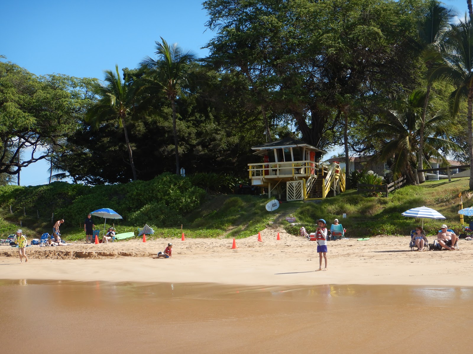 Photo of Kamaole Beach Park III and the settlement