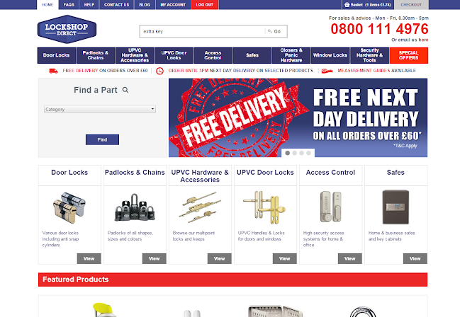 Reviews of Lockshopdirect.co.uk in Newcastle upon Tyne - Hardware store