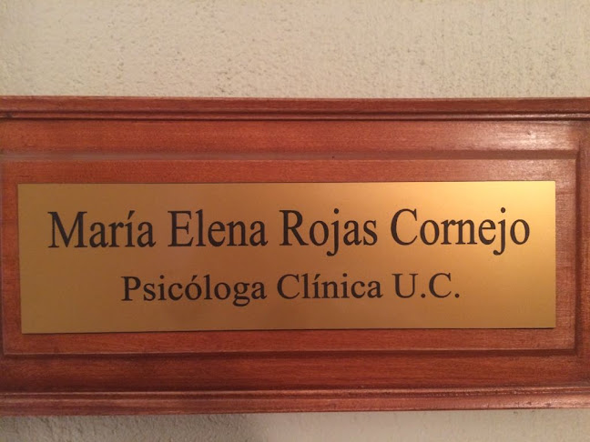 María Elena Rojas Psicóloga Clínica UC