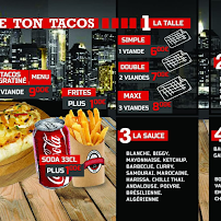 Restauration rapide Tacos Burger Avenue L' Union à L'Union (le menu)