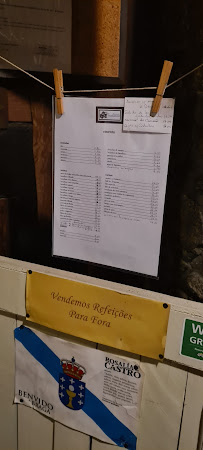 São Frutuoso em Braga menu n° 2