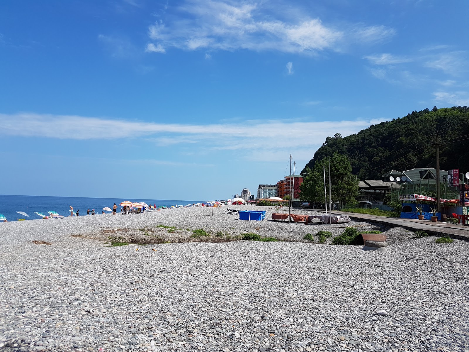 Kvariati beach photo #9