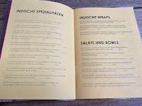 Menu du Schall & Rauch à Munich