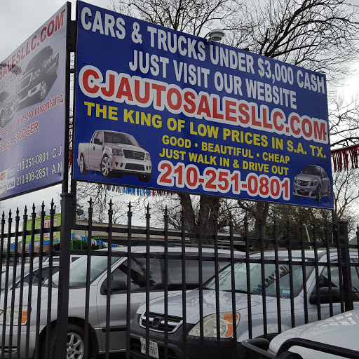 CJAUTOSALES LLC, 1301 S General McMullen, San Antonio, TX 78237, USA, 