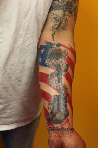 Explore alamo tattoo ideas, creative tattoo ideas in Killeen, available at Familia Ink Tattoo Co.