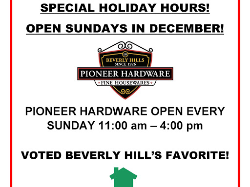 Hardware Store «PIONEER HARDWARE», reviews and photos, 315 N Crescent Dr, Beverly Hills, CA 90210, USA