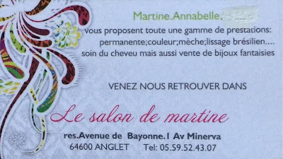 Le salon de Martine à Anglet