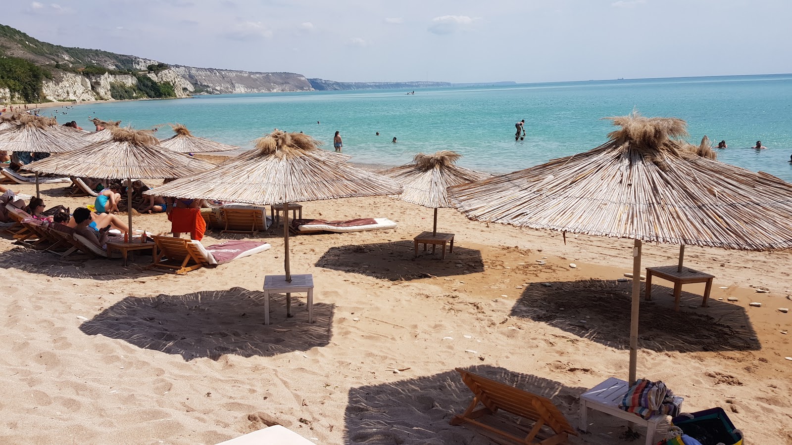 Zdjęcie Bendida beach z powierzchnią beżowy piasek