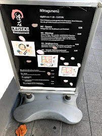 Kaiseki Japan Restaurant Karlsruhe à Karlsruhe menu