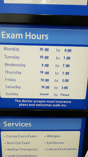 Optician «Walmart Vision & Glasses», reviews and photos, 10392 Fremont Pike, Perrysburg, OH 43551, USA