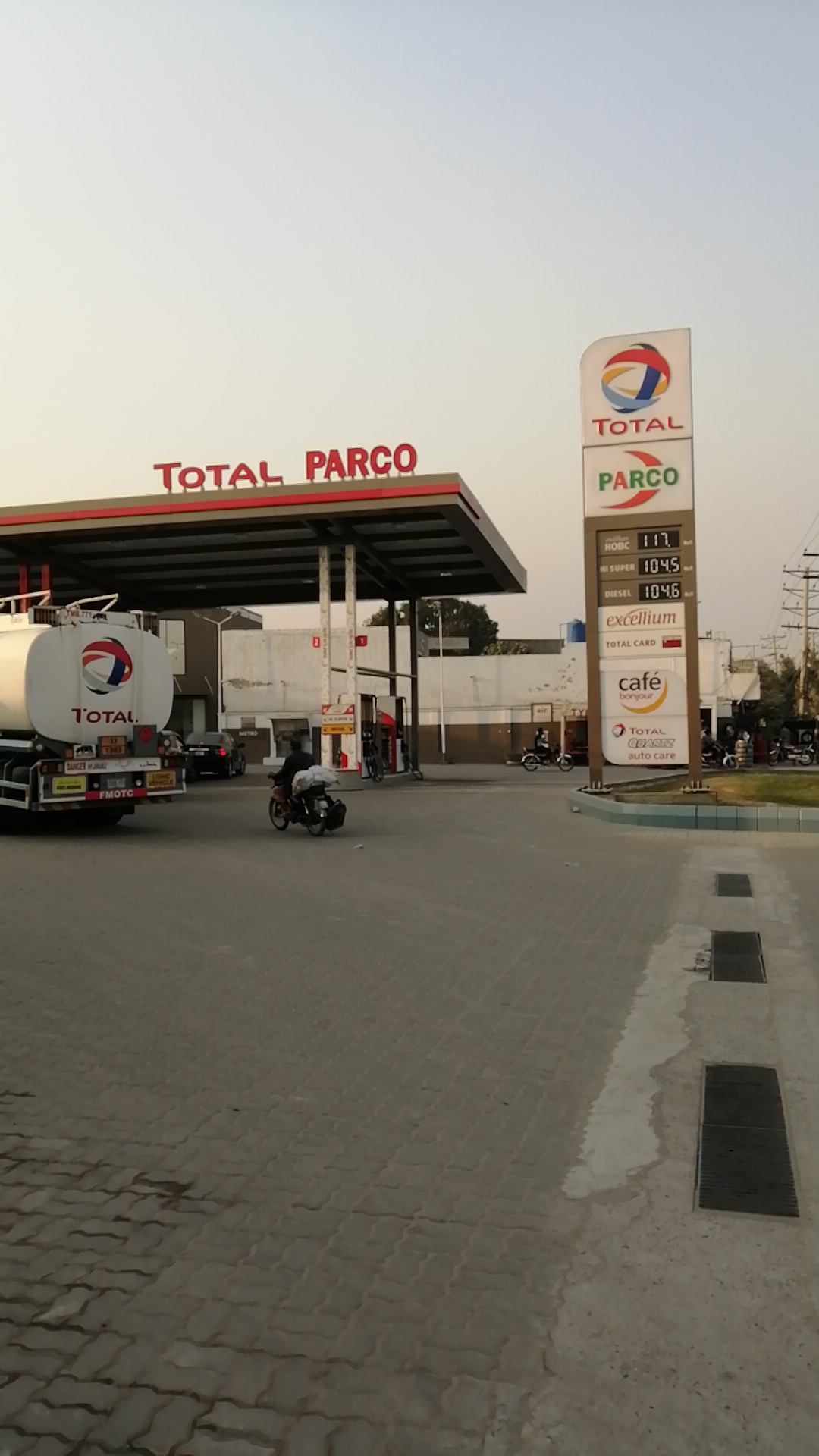 Total Parco petrol station