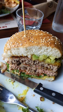 Hamburger du Restaurant de grillades à l'américaine Old Wild West à Lezennes - n°4