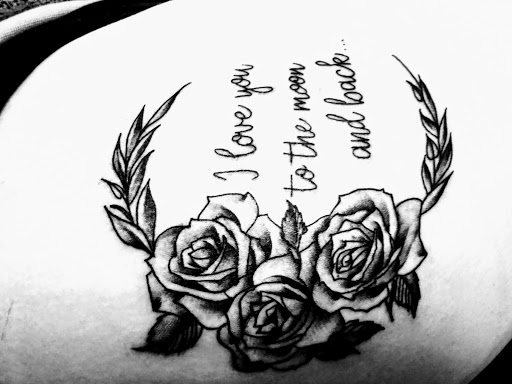 Explore yoga tattoo ideas, creative tattoo ideas in Kennewick, available at Luxurious Life Tattoo