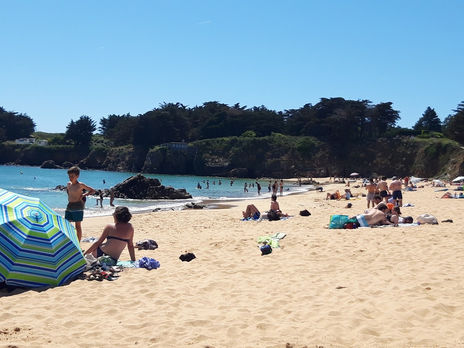 Plage des Vieilles'in fotoğrafı çok temiz temizlik seviyesi ile