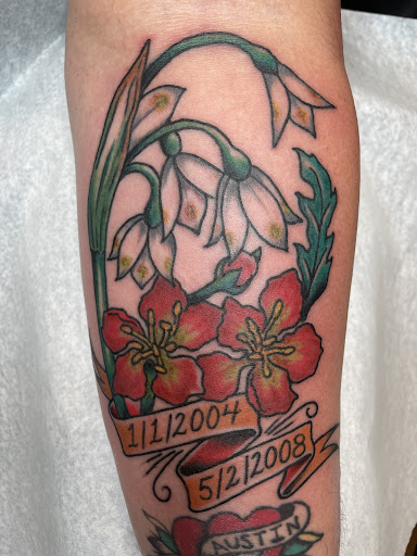 Explore memorial tattoo ideas for sister, creative tattoo ideas in Muncie, available at Fox & Sparrow Tattoo