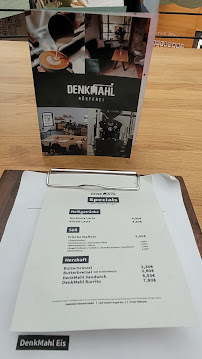 Menu du DenkMahl Rösterei GmbH à Pößneck