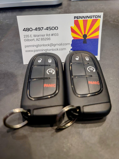 Locksmith «Pennington Locksmith Company», reviews and photos, 235 E Warner Rd #103, Gilbert, AZ 85296, USA