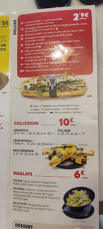 100 Montaditos - cervecería spagnola à Sassari menu