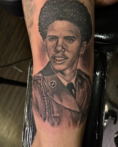 Explore half sleeve mens tattoo ideas, creative tattoo ideas in Albany, available at Primal Instincts Body Art Studio