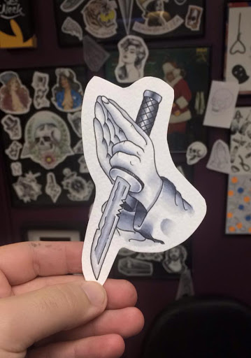 Explore grandkids tattoos ideas, creative tattoo ideas in Milwaukee, available at Bay Street Tattoo Co.