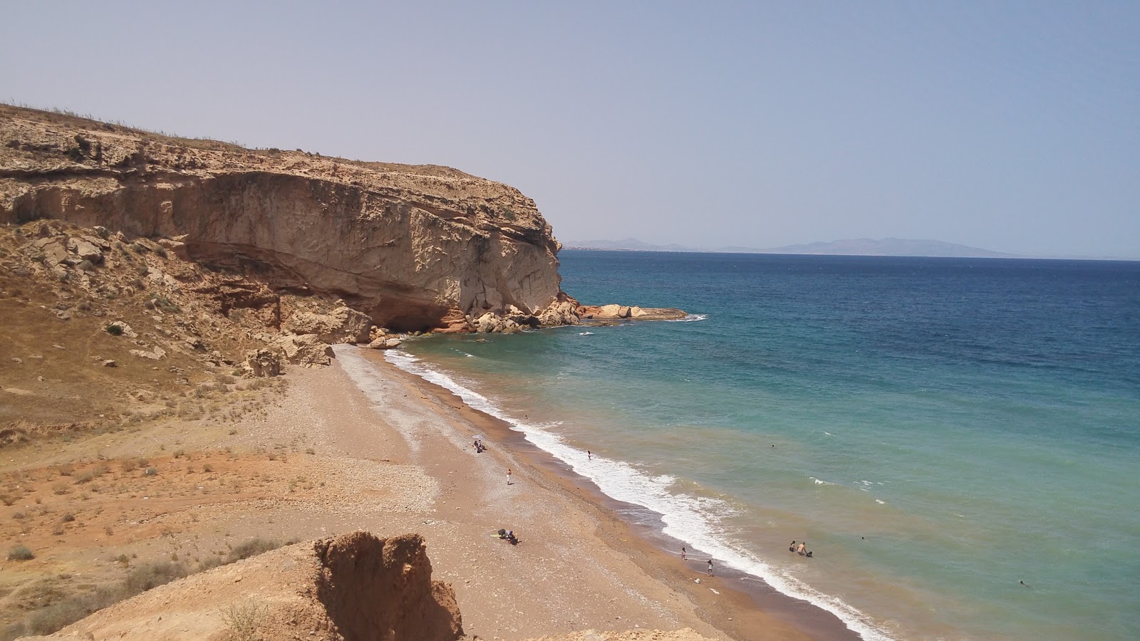 Photo of Boufadisse beach with turquoise pure water surface