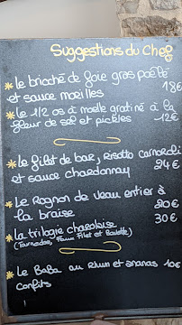 Piqu'Boeuf à Beaune menu