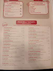 Menu du Mammò Trastevere à Rome
