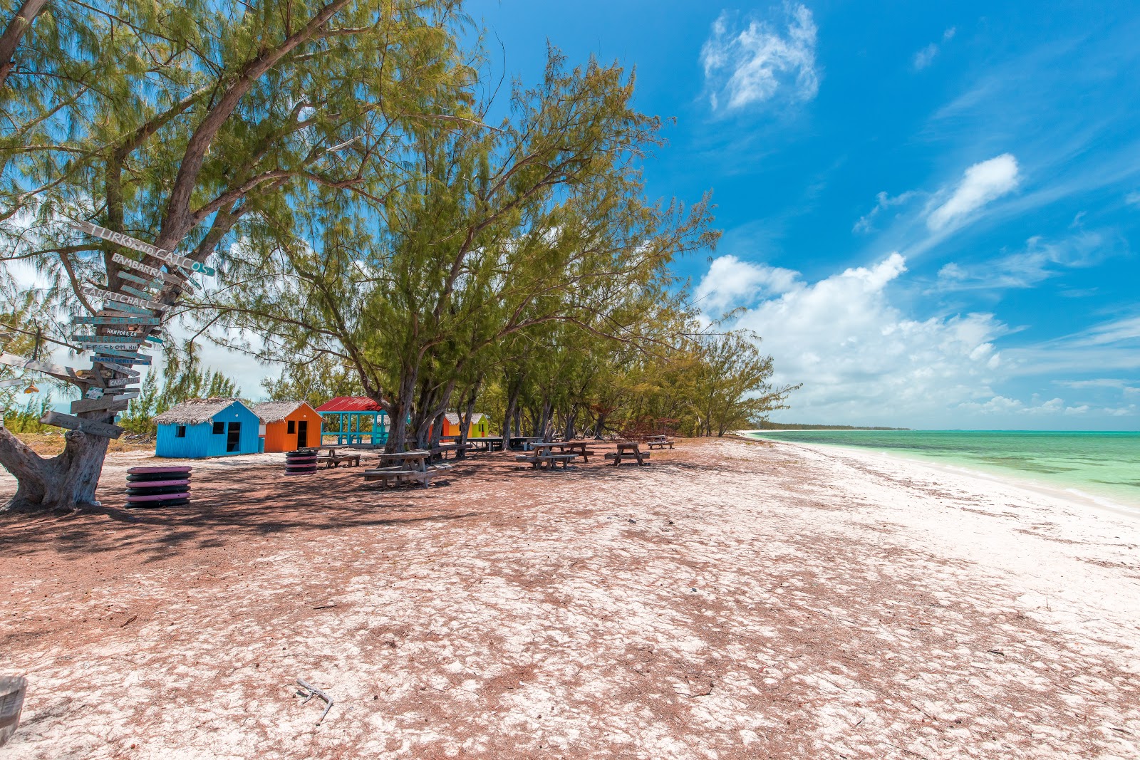 Zdjęcie Bambarra beach z przestronna linia brzegowa