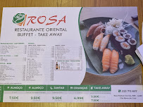 Menu du Rosa | Restaurante Oriental | Buffet | Take Away à Vila Nova de Gaia