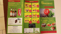 Carte du Sindbad Döner-Nudel à Spiesen-Elversberg