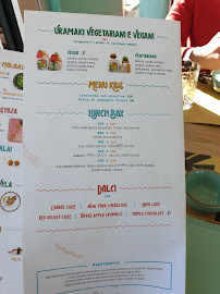 Menu / carte de The Pacific - Food Experience à Arcore