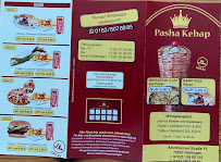 Menu / carte de Pasha Kebap à Nürtingen