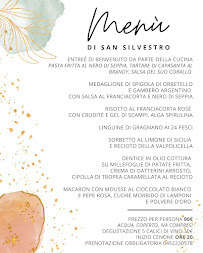 Menu du Symposio Wine & Food à Verona