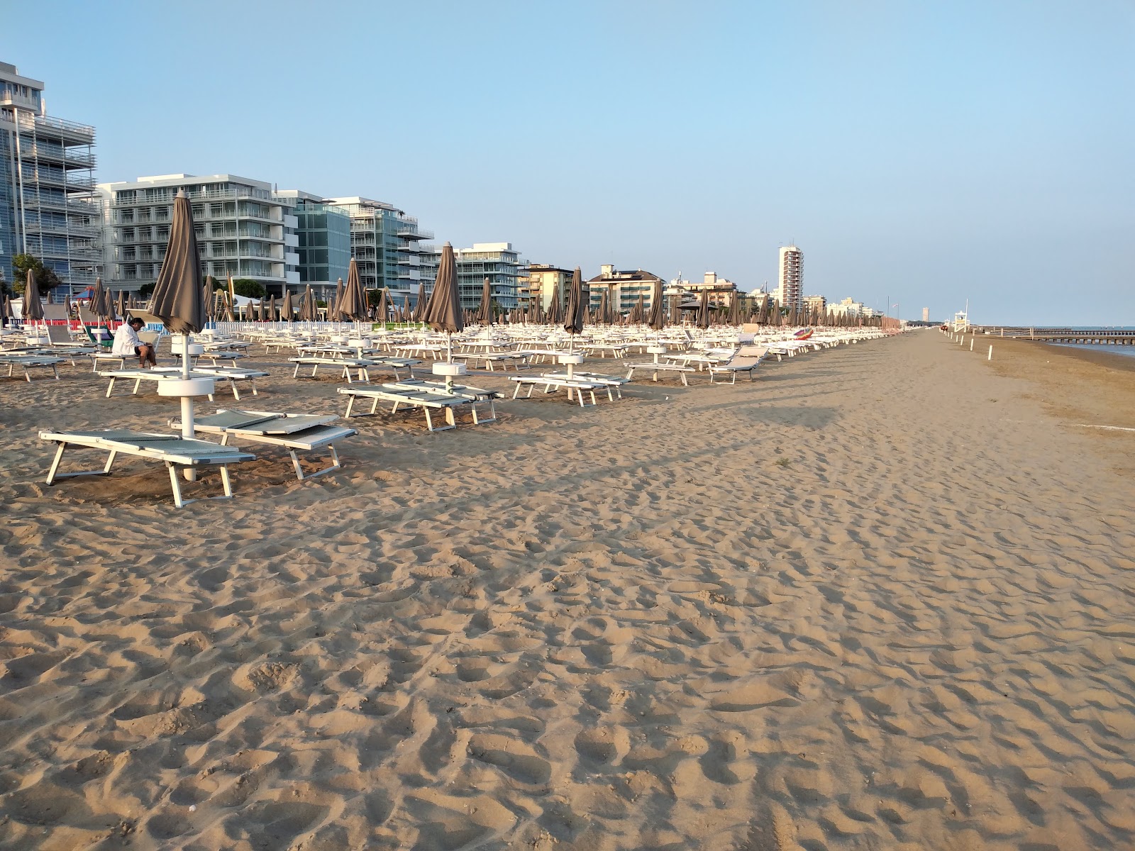 Özgür Jesolo Plajı'in fotoğrafı çok temiz temizlik seviyesi ile
