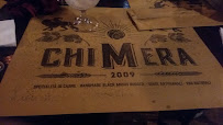 Chimera à Cassino menu